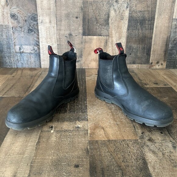 Redback Soft Toe Black Slip On Work Boots Mens US 11 - Picture 10 of 12